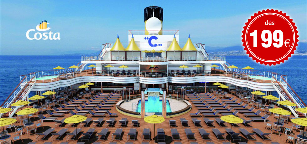 REVE A PETIT PRIXÂ : ETOILES DOREESÂ  A BORD DU COSTA FAVOLOSA 