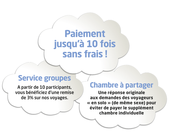 Paiement jusqu’à 10 fois sans frais ! Service groupes. Chambre à partager