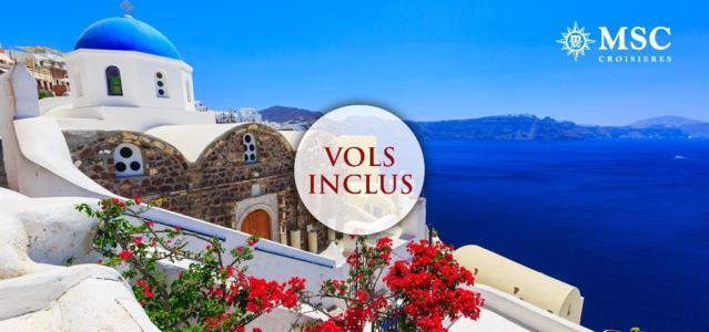 OFFRE FLASH LES IMMANQUABLES** VOLS INCLUS Iles grecques - SINGLE OFFERT**
