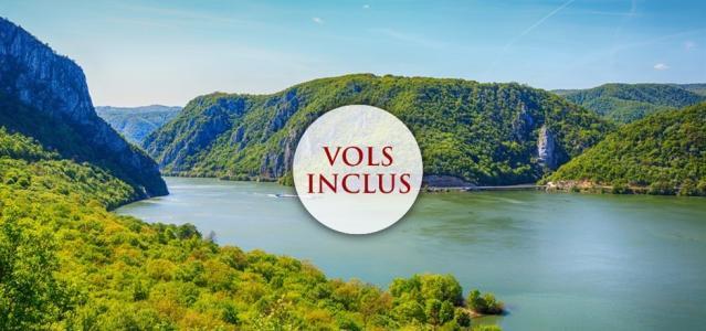 REMISE SPECIALE jusqu'au 15 août**  Croisière 100% Francophone 12 jours Au fil du Danube - Vols inclus